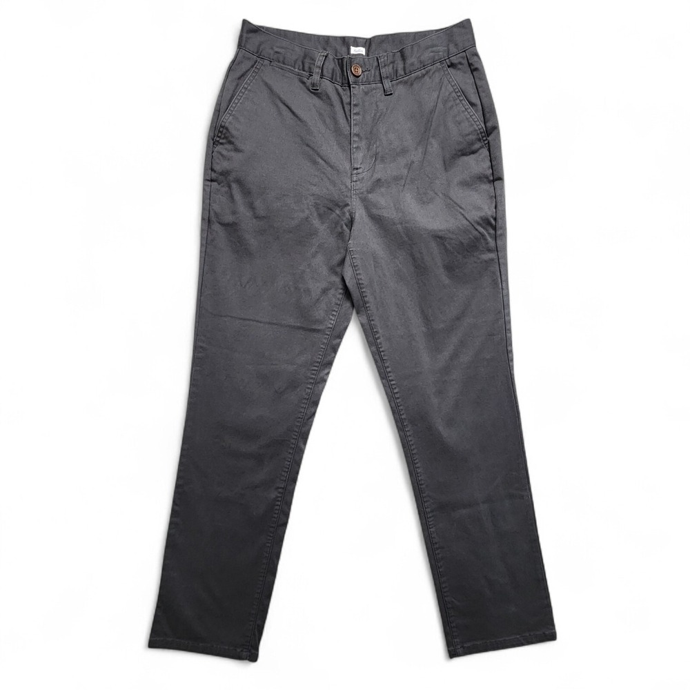 Katin Corey Chino Pants Mens 31 (Fits as 28x31) Gravel Charcoal‎ Gray Slim Fit